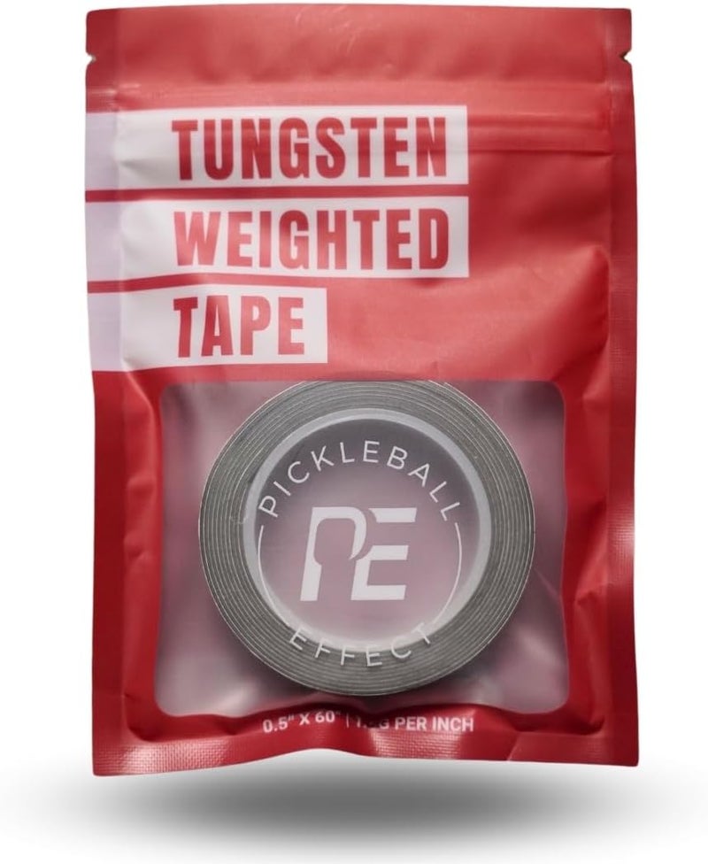 Pickleball Effect Weighted Tungsten Tape for Pickleball Paddles | Non-Toxic & Customizable Alternative of Lead Tape for Pickleball Paddles - Image 1
